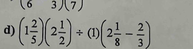 (1 2/5 )(2 1/2 )/ (1)(2 1/8 - 2/3 )