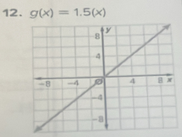 g(x)=1.5(x)