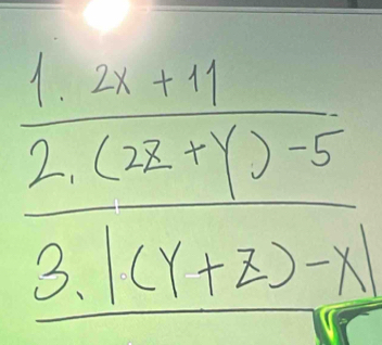 frac  1/2 -(-(2+4)-53.1(1+2)-15