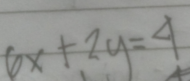 6x+2y=4