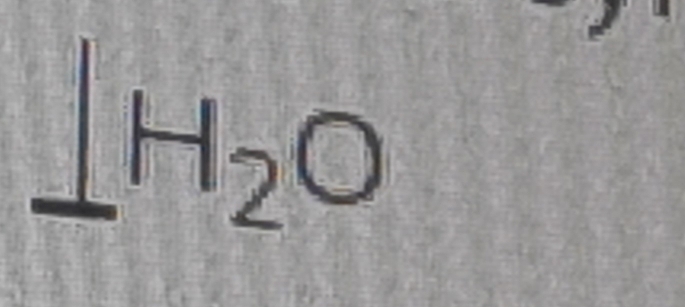 ⊥ H_2O