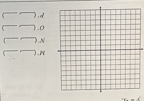 (□ ,d 
(□ ,0
(□ ,□ ),N
(□ , W
· x-=6