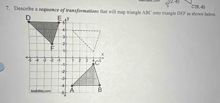 -3[(2,-6)
C'(6,-8)