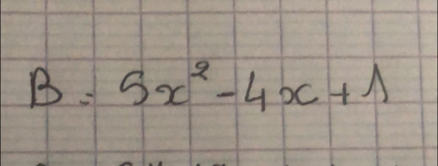 5x^2-4x+1