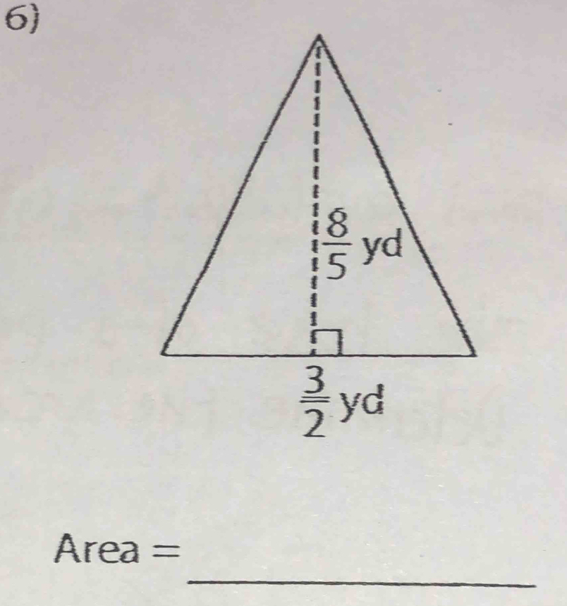 Area =
_