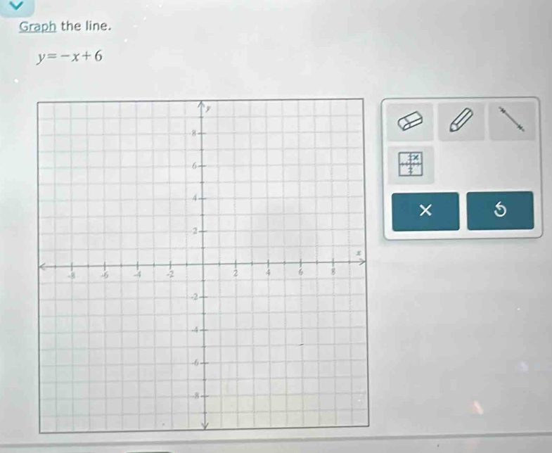 Graph the line.
y=-x+6
×