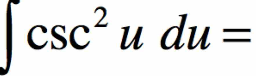 ∈t csc^2udu=