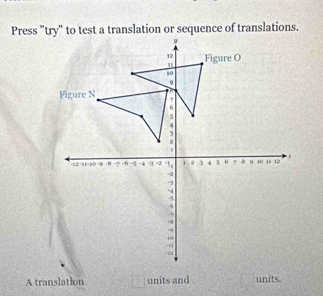 A translation units and units.