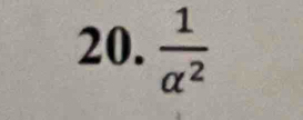  1/alpha^2 