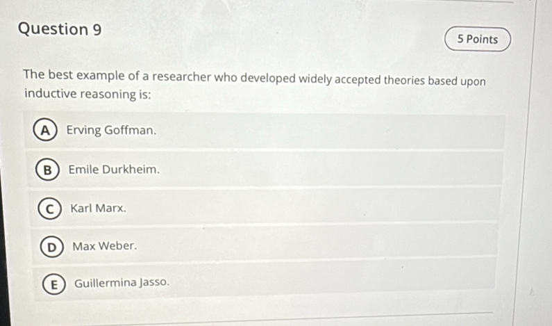 Solved: The best example of a researcher who developed widely accepted ...