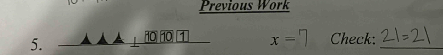 Previous Work 
5. 
_ 
1010 1 Check:
x=
