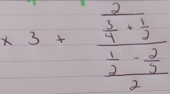 3+frac  1/4 + 1/2 frac  1/2 - 3/2 frac  1/2 - 3/2 