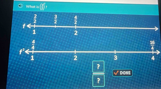 What is ( 3/2 )^2 ?
?
DONE
?