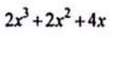 2x^3+2x^2+4x