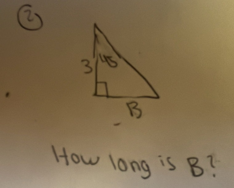 How long is B?