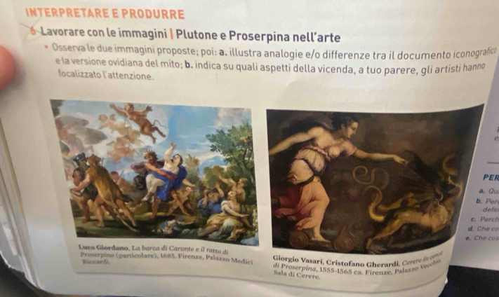 Risolto:INTERPRETARE E PRODURRE 6 Lavorare con le immagini | Plutone e ...