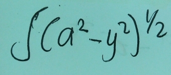 ∈t (a^2-y^2)^1/2