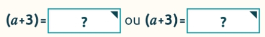 (a+3)=? OU 00 (a+3)=?