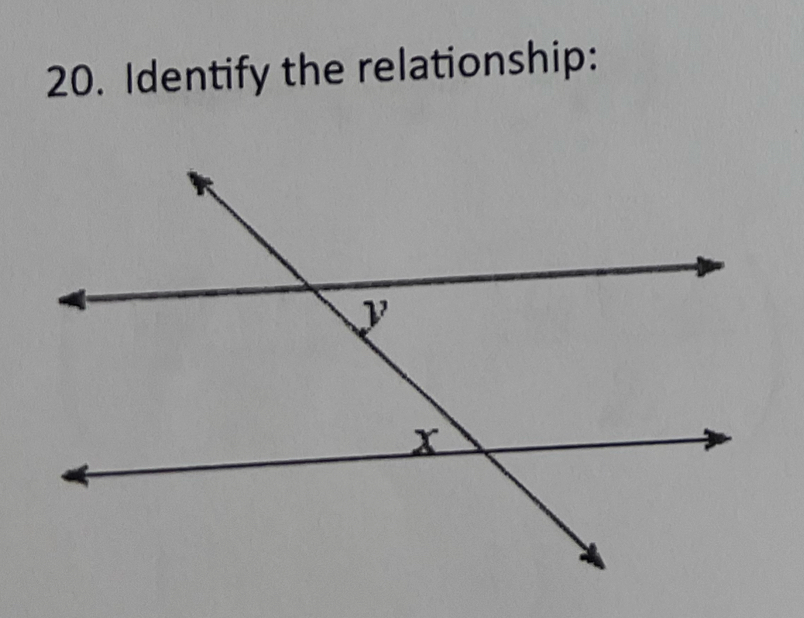 Identify the relationship: