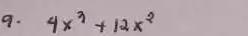 4x^3+12x^2