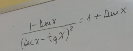 frac 1-ln x(ln x-tan x)^2=1+ln x