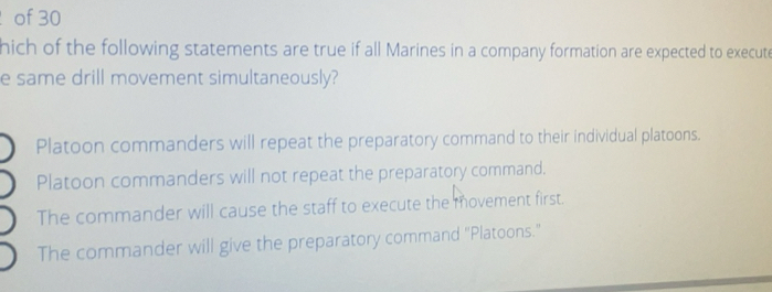 Solved: of 30 hich of the following statements are true if all Marines ...