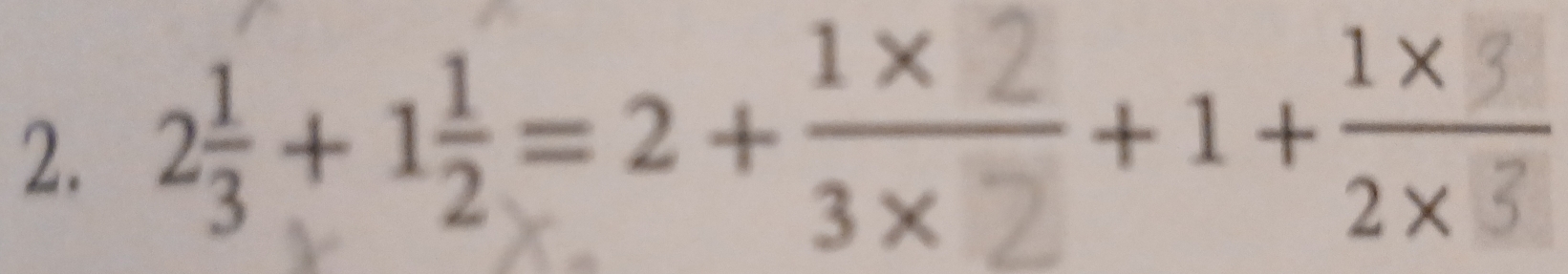 2+½=2+;-+1+;