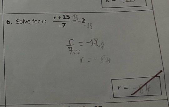 Solve for : 1+]⁵ 2
r=