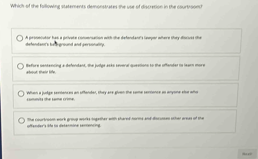 Solved: Which of the following statements demonstrates the use of ...