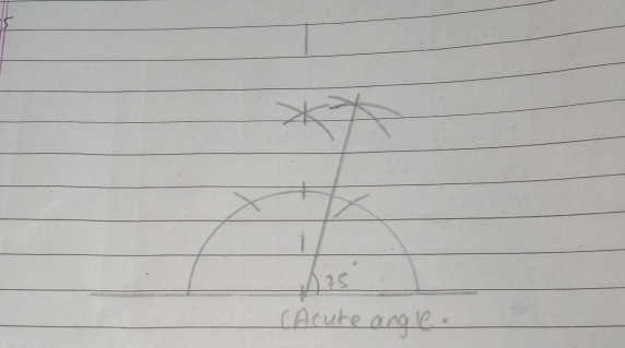 15
is 
(Acure angle.