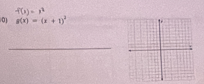 g(x)=(x+1)^2
_