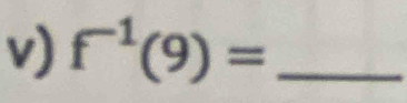 f^(-1)(9)= _