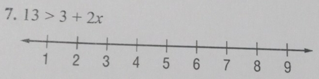 13>3+2x