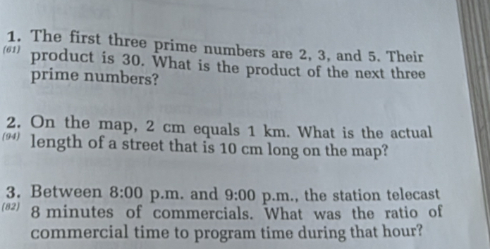 Solved: The first three prime numbers are 2, 3, and 5. Their product is ...