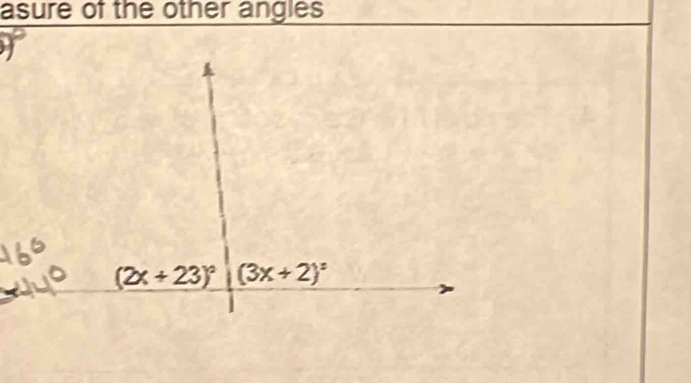 asure of the other angles