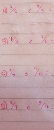 2/3=
BY3 e 4/6=
e 4/5=
13 c 8/7=