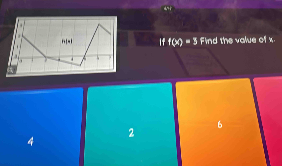 4/9 
9
h(x) Find the value of x, 
If f(x)=3
0
a a θ
2
4