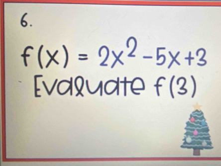 Evaluate O