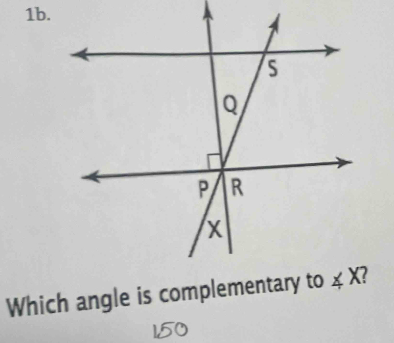 Which angle is comple