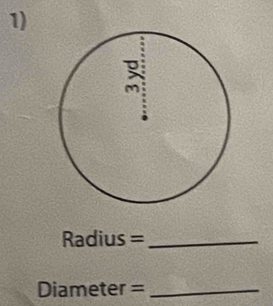 Radius=
Diar neter= _