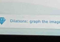 Dilations: graph the imag