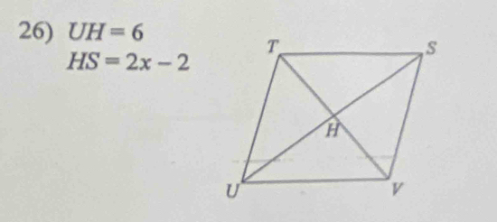 UH=6
HS=2x-2