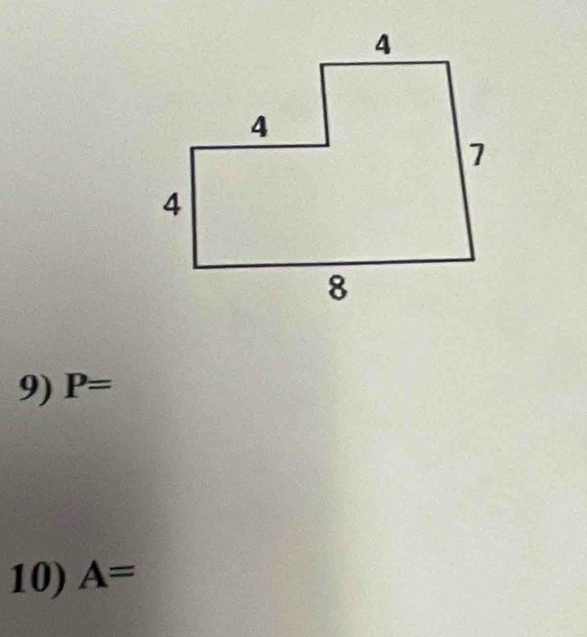 P=
10) A=