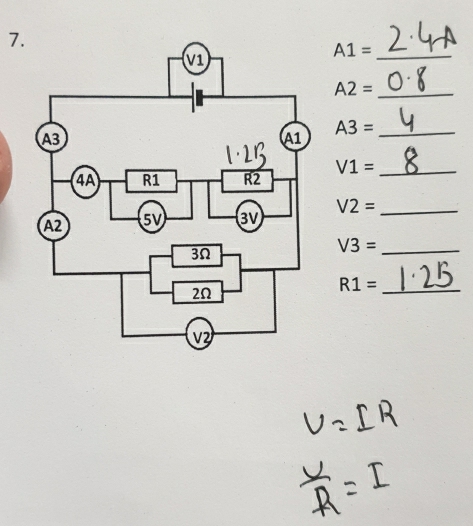 A1=
_ A2=
_ A3=
_ V1=
V2= _
V3= _
R1= _