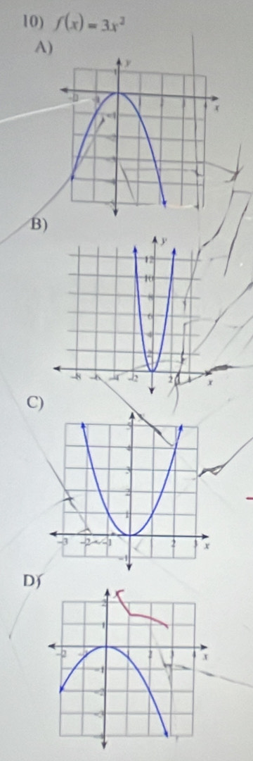 f(x)=3x^2
A) 
B) 
C) 
Dý