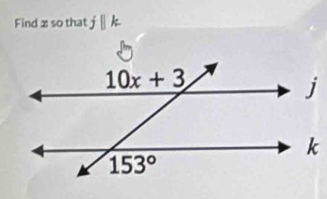 Find 2 so that jparallel k