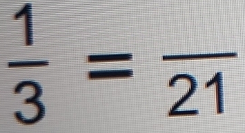  1/3 =frac 21