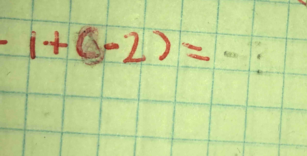 1+(-2)=