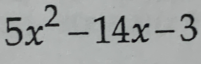 5x^2-14x-3