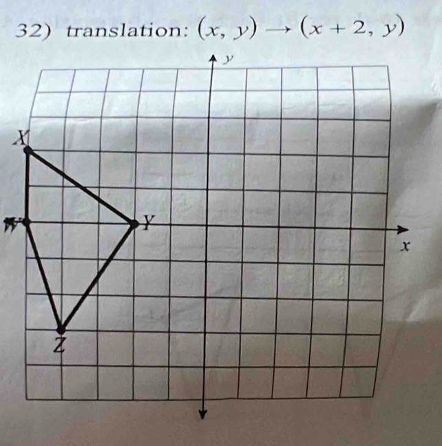 (x,y)to (x+2,y)